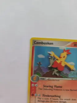 Pokemon TCG Combusken 31/100 Reverse Holo EX Crystal Guardians - Image 4