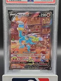 Pokemon Machamp V Alt Art #172 PSA 10 Astral Radiance - Image 2