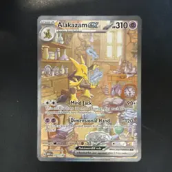Pokemon Scarlet & Violet 151 Alakazam ex 201/165 Special Illustration Rare NM - Image 2