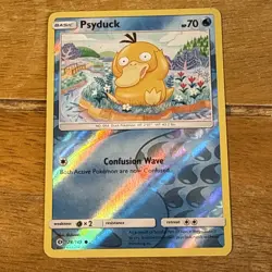 Pokemon TCG Psyduck Sun & Moon 28/149 Reverse Holo Common - Image 1
