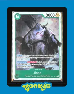 One Piece CCG Jinbe A Fist Of Divine Speed SR Foil OP11-031 - Image 1