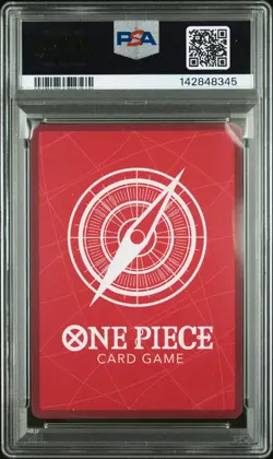 2025 ONE PIECE OP12-LEGACY OF THE MASTER ALTERNATE ART SILVERS RAYLEIGH PSA 10 - Image 2