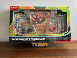 Pokemon Trading Card Game Incineroar ex and Torterra ex Special Collection Box - Image 1