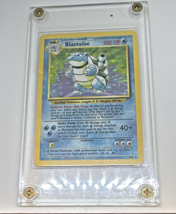 Pokemon TCG - Blastoise 2/102 Holo Rare Base Set Vintage Card - Image 1