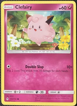 Clefairy 132/214 Sm-Unbroken Bonds Regular - Pokemon Card - Image 1