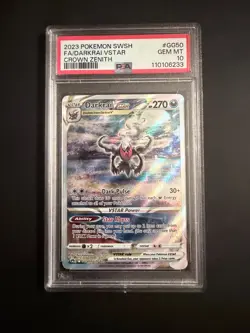 2023 Darkrai VSTAR GG50/GG70 Crown Zenith Pokemon Card PSA 10 Full Art Holo - Image 1