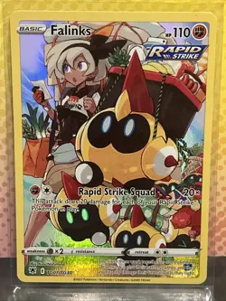 Falinks TG07/TG30 Astral Radiance Full Art Ultra Rare Holo Pokemon Card NM - Image 1