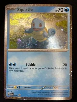 Pokemon Squirtle - (Cosmos Holo) Promo SV: Scarlet & Violet Promo Cards 048 NM - Image 1