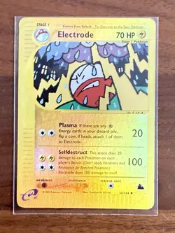 Electrode 36/144 NM Skyridge Reverse Holo Pokemon TCG Card 2003 - Image 1
