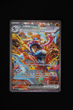 Greninja ex 214 Twilight Masquerade Special Illustration Rare Pokemon Card NM - Image 1