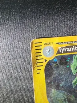 Pokemon Card-Tyranitar-29/165-Expedition- Holo-ENG-Very Played - Image 3