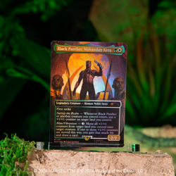 Magic the Gathering Black Panther | Secret Lair x Marvel | ✨FOIL | IN HAND - Image 4