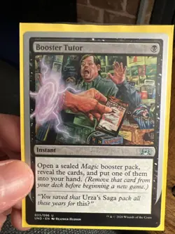 Magic The Gathering Unsanctioned Booster Tutor #033/096 MTG TCG CCG - Image 1