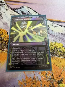 Shredder's Technique - Foil Showcase TMT NM MTG - Image 4