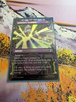 Shredder's Technique - Foil Showcase TMT NM MTG - Image 5