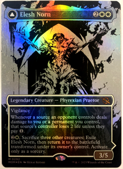 MTG Elesh Norn SHOWCASE FOIL March of the Machine 0292 LP - NM - Image 1