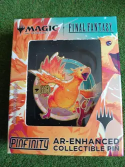 Chocobo Final Fantasy Magic the Gathering Pinfinity AR Enhanced Collectible Pin - Image 1
