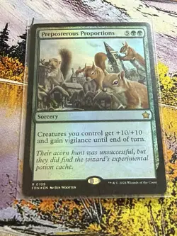 Preposterous Proportions #0109 (FDN) Foundations Foil - Image 1