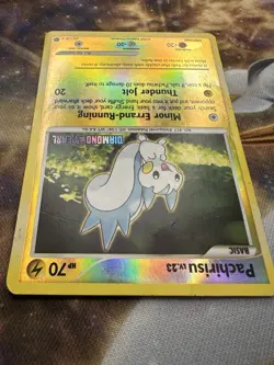Pachirisu 35/130 Diamond & Pearl Stamped Pokemon Card MP FREE SHIPPING - Image 4
