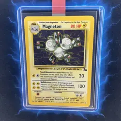 ⭐ Magneton 11/62 ⭐ Original Holo Rare Fossil Set Pokemon Card WOTC 1999 - Image 1