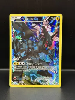 Zekrom XY76 Promo XY Black Star Promos Pokemon LP FULL ART - Image 1