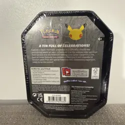 Pokemon Celebrations Sealed Lance’s Charizard V Square Tin - 25th anniversary - Image 4