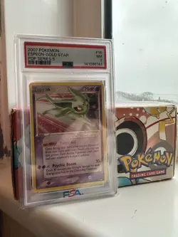 Espeon Gold Star #16 PSA 7 2007 Pokemon POP Series 5 TCG - Image 2