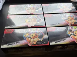 (6) Pokemon TCG Scarlet & Violet Prismatic Evolutions Surprise Box Factory Seal - Image 2
