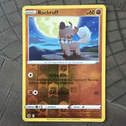 Rockruff - 073/159 - Common - Reverse Holo NM, English Pokemon Crown Zenith - Image 1