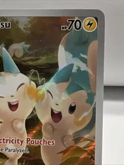 Pokemon TCG Scarlet & Violet Base Pachirisu Illustration Rare 208/198 One Owner - Image 3