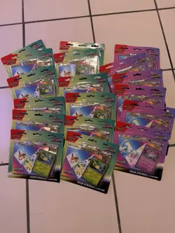Pokemon Prismatic Evolutions Tech Sticker Collection (Lot of 18) 🔥🔥 - Image 1