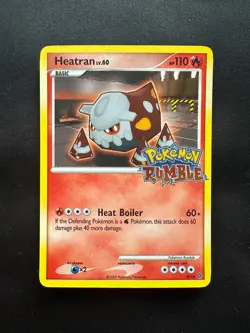 2009 Pokemon Pokemon Rumble Heatran 4/16 LP - Image 1