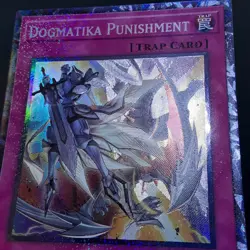 YuGiOh Dogmatika Punishment (Asian English) Collector's Rare RC04-AE077 not RA01 - Image 1
