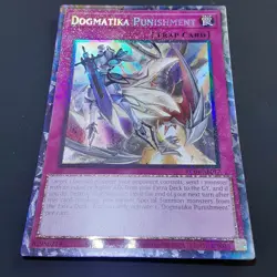 YuGiOh Dogmatika Punishment (Asian English) Collector's Rare RC04-AE077 not RA01 - Image 2