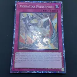 YuGiOh Dogmatika Punishment (Asian English) Collector's Rare RC04-AE077 not RA01 - Image 3
