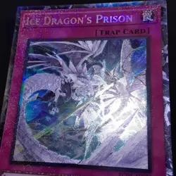 YuGiOh Ice Dragon's Prison (Asian English) Collector's Rare, RC04-AE079 not RA01 - Image 2