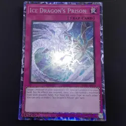 YuGiOh Ice Dragon's Prison (Asian English) Collector's Rare, RC04-AE079 not RA01 - Image 3