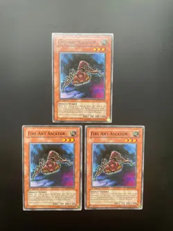 Yugioh Fire Ant Ascator ABPF-EN020 1st Edition Common NM/LP X3 - Image 1