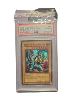 Blue-Eyes White Dragon SKE-001 YuGiOh Starter Deck: Kaiba Evolution PSA 10 - Image 1