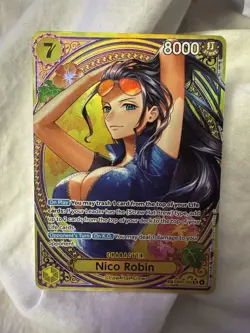 One Piece TCG Nico Robin EB03-055 SP Heroines Edition Alternate Art NM English - Image 1