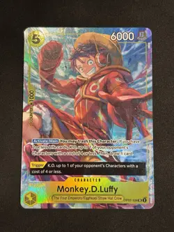 Monkey.D.Luffy (Illustration Box Vol.3) OP07-109 One Piece Promotion Promo Foil - Image 1
