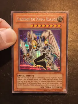 Yu-Gi-Oh! PRISMATIC SECRET RARE CARD VALKYRION THE MAGNA WARRIOR SDD-001 NM/VLP - Image 3