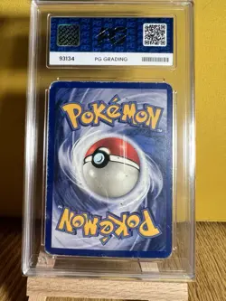 RARE Poliwrath Holo Pokemon Card 13/102 Base Set 1999 Graded PG 2 Good - Image 4