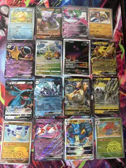 Pokemon 16 Card Lot nm V Max Mega Amazing Ex HOLO Rare Hits Only F29 - Image 1