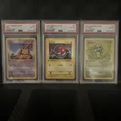 Sequential Psa 6 Lot Of Shadowless 1st Edition Base Set Common Cards - Image 1