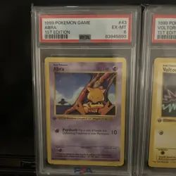 Sequential Psa 6 Lot Of Shadowless 1st Edition Base Set Common Cards - Image 2