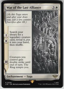 Magic the Gathering TCG War of the Last Alliance R Universes Beyond: The Lord of - Image 1
