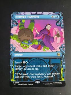 Kitsune's Technique (Showcase) Rare MTG Ninja Turtles - Image 1