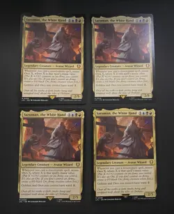 SARUMAN, THE WHITE HAND X4 The Lord Of The Rings: Tales Of Middle-earth LTR - Image 1