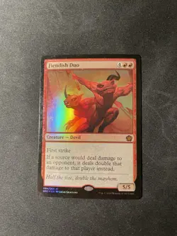 Fiendish Duo Mtg Game Night Foil - Image 1